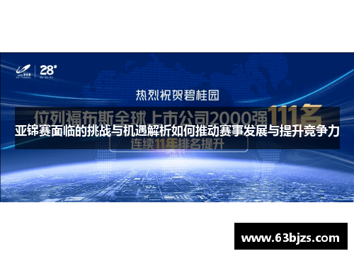 亚锦赛面临的挑战与机遇解析如何推动赛事发展与提升竞争力