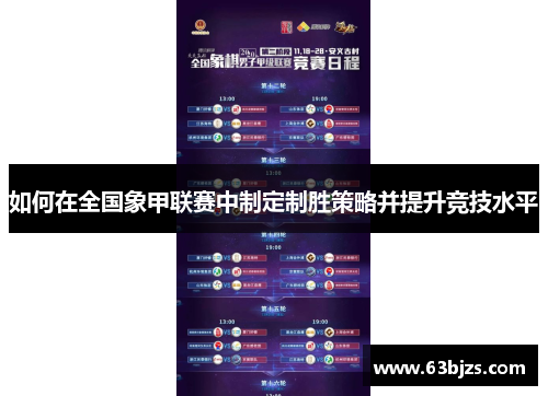 如何在全国象甲联赛中制定制胜策略并提升竞技水平